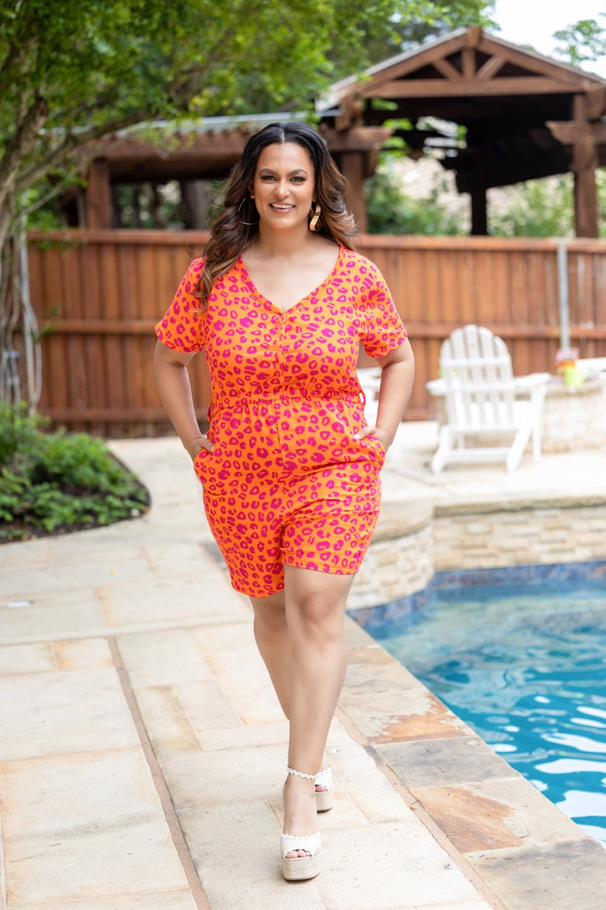 Sunset Safari Mamas Romper Set