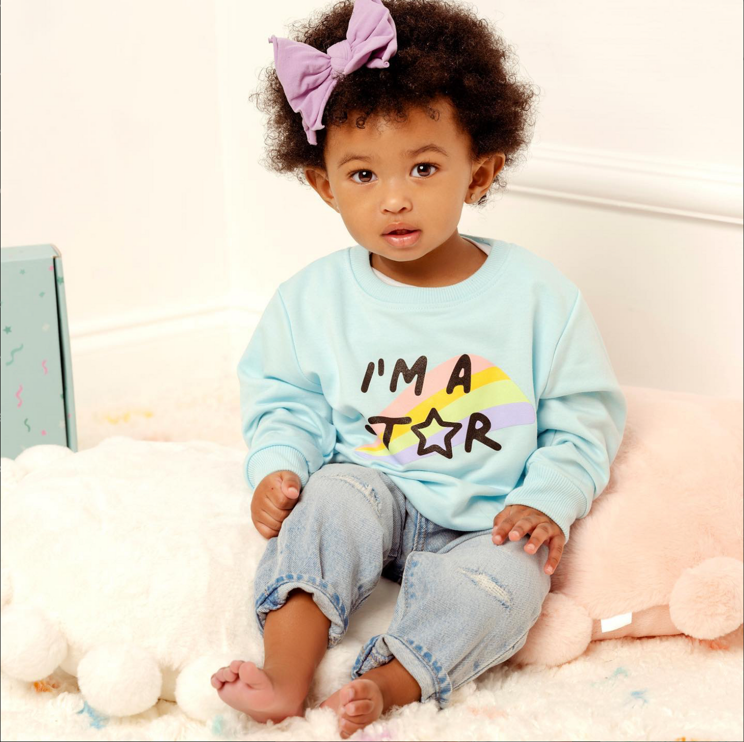 I am a Star Sweatshirt- Blue