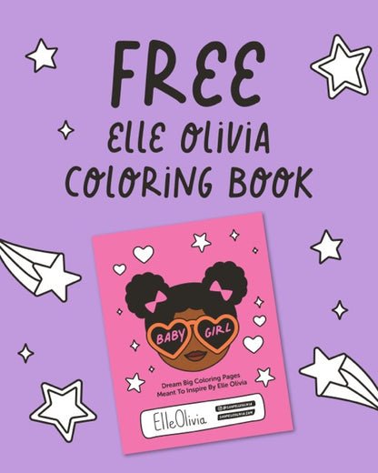 Free Elle Olivia Coloring Book