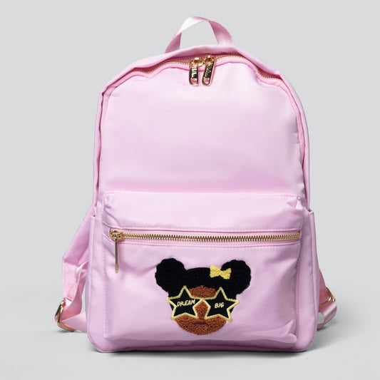 Reach For The Stars Backpack- Pink
